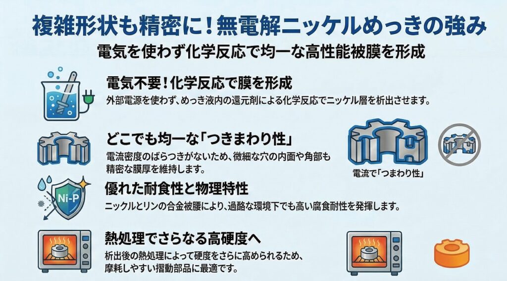 無電解ニッケルめっきとは？｜大阪めっき・アルマイトナビ